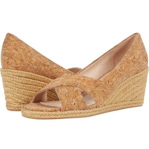 NEW in the box Jack Rogers Palmer Crisscross Wedge Espadrille size 8.5 in Cork